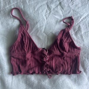 urban outfitters crop top/bralette